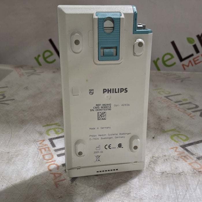 Philips M3001A-A01C06 Fast SpO2, NIBP, ECG, Temp, IBP MMS Module