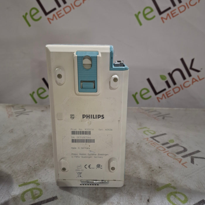 Philips M3001A-A01C06 Fast SpO2, NIBP, ECG, Temp, IBP MMS Module