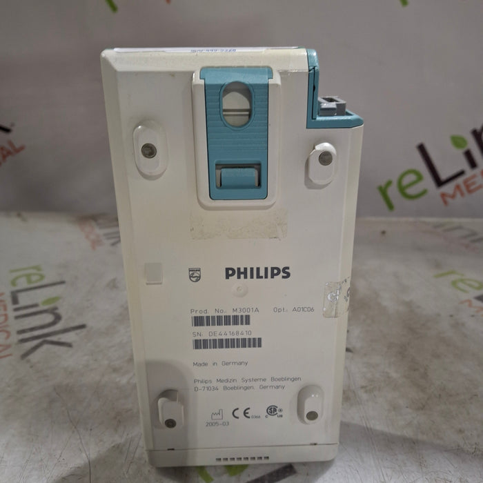 Philips M3001A-A01C06 Fast SpO2, NIBP, ECG, Temp, IBP MMS Module