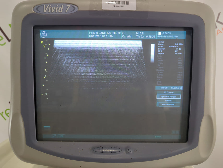 GE Healthcare Vivid 7 Ultrasound