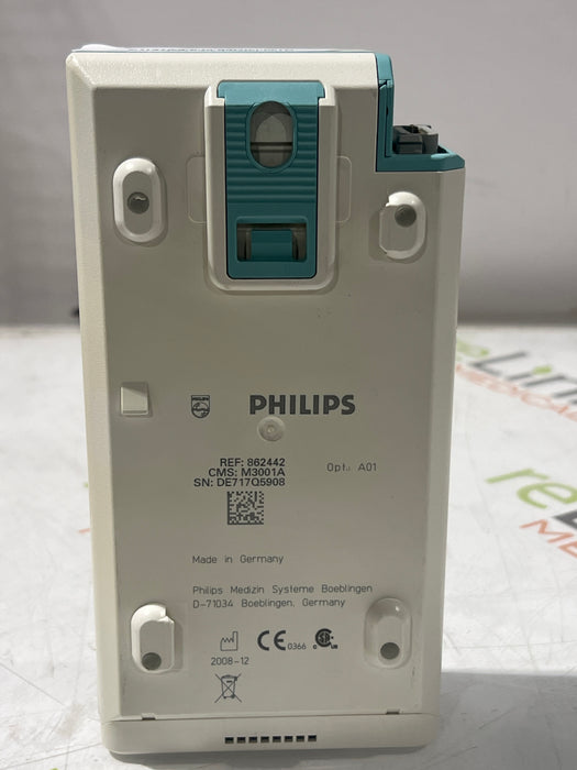 Philips M3001A-A01 Fast SpO2, NIBP, ECG MMS Module