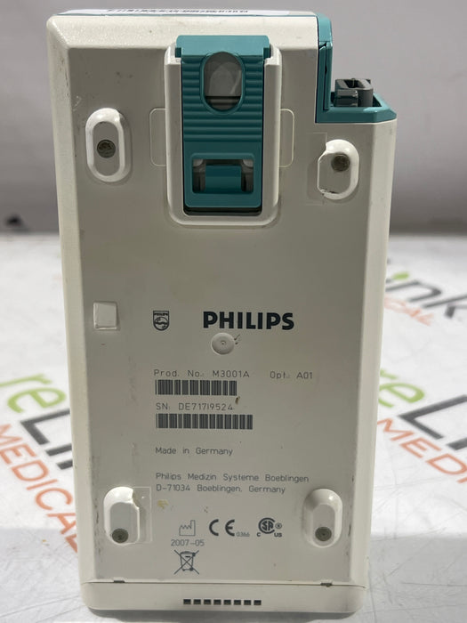 Philips M3001A-A01 Fast SpO2, NIBP, ECG MMS Module