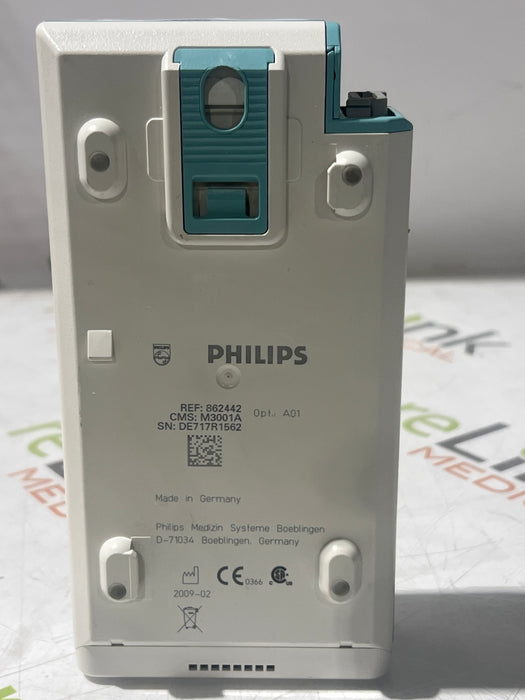 Philips M3001A-A01 Fast SpO2, NIBP, ECG MMS Module