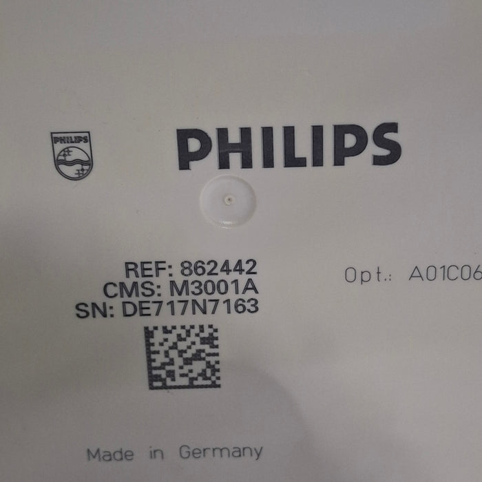Philips M3001A-A01C06 Fast SpO2, NIBP, ECG, Temp, IBP MMS Module