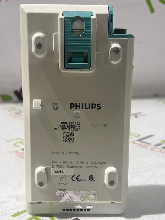 Philips M3001A-A01 Fast SpO2, NIBP, ECG MMS Module