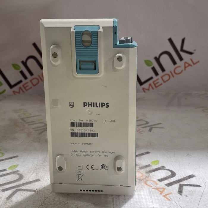 Philips M3001A-A01 Fast SpO2, NIBP, ECG MMS Module