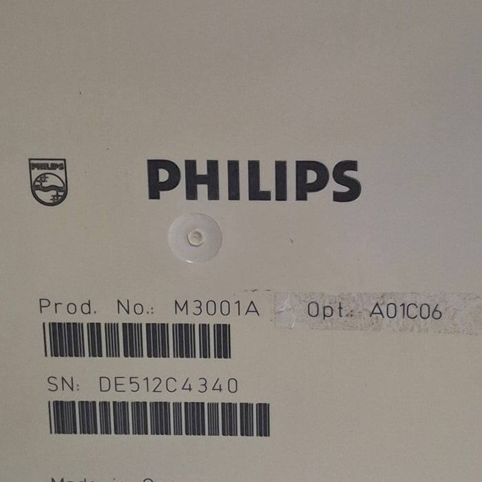Philips M3001A-A01C06 Fast SpO2, NIBP, ECG, Temp, IBP MMS Module