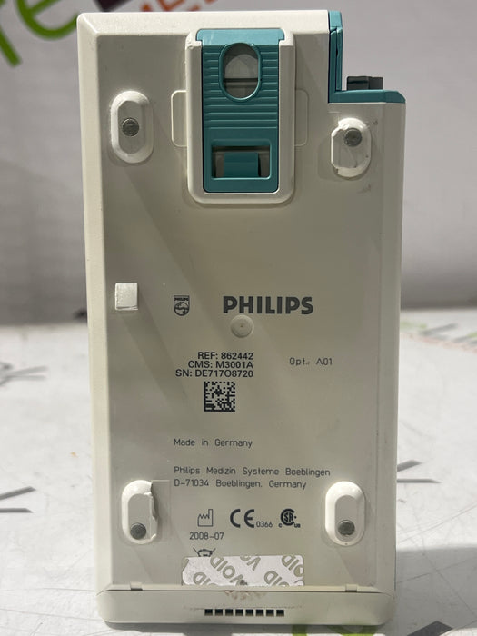 Philips M3001A-A01 Fast SpO2, NIBP, ECG MMS Module
