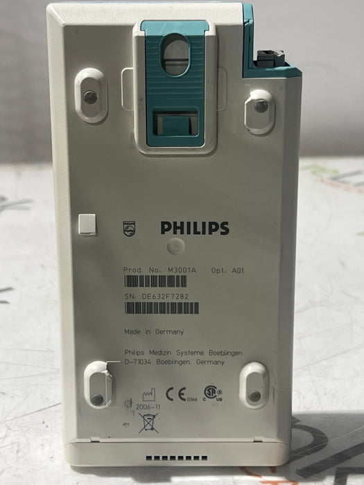 Philips M3001A-A01 Fast SpO2, NIBP, ECG MMS Module