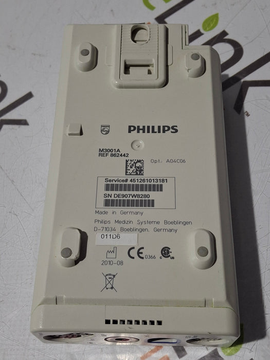 Philips M3001A-A04C06 OxiMax SpO2, NIBP, ECG, Temp, IBP MMS Module