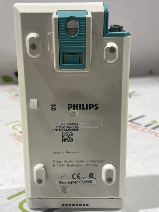 Philips M3001A-A01 Fast SpO2, NIBP, ECG MMS Module