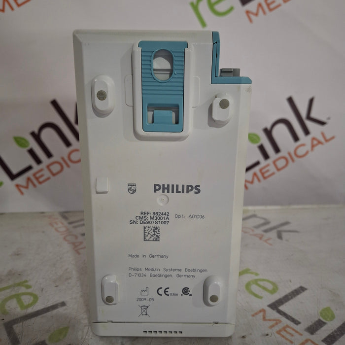 Philips M3001A-A01C06 Fast SpO2, NIBP, ECG, Temp, IBP MMS Module