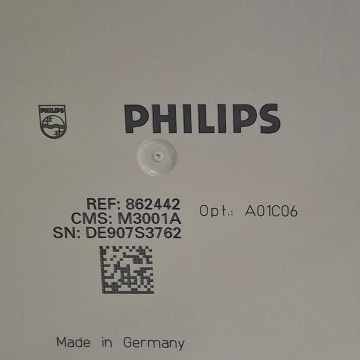 Philips M3001A-A01C06 Fast SpO2, NIBP, ECG, Temp, IBP MMS Module