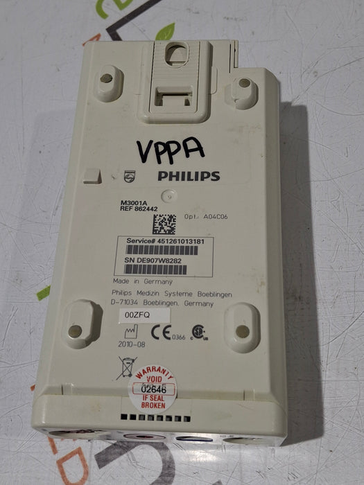 Philips M3001A-A04C06 OxiMax SpO2, NIBP, ECG, Temp, IBP MMS Module