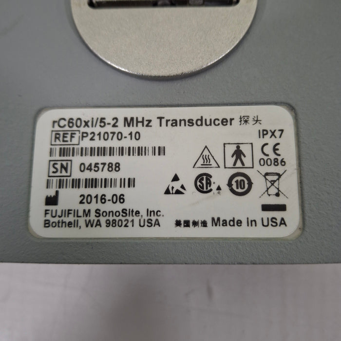 Sonosite rC60xi/5-2 MHz Curved Array Transducer