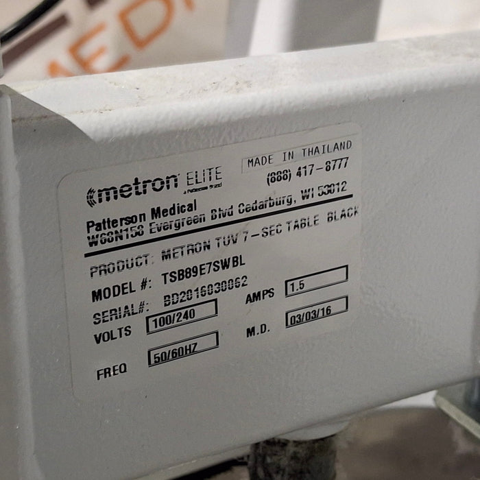 Metron Medical Metron Medical Elite 7 Electric Section Treatment Table Fitness and Rehab Equipment reLink Online