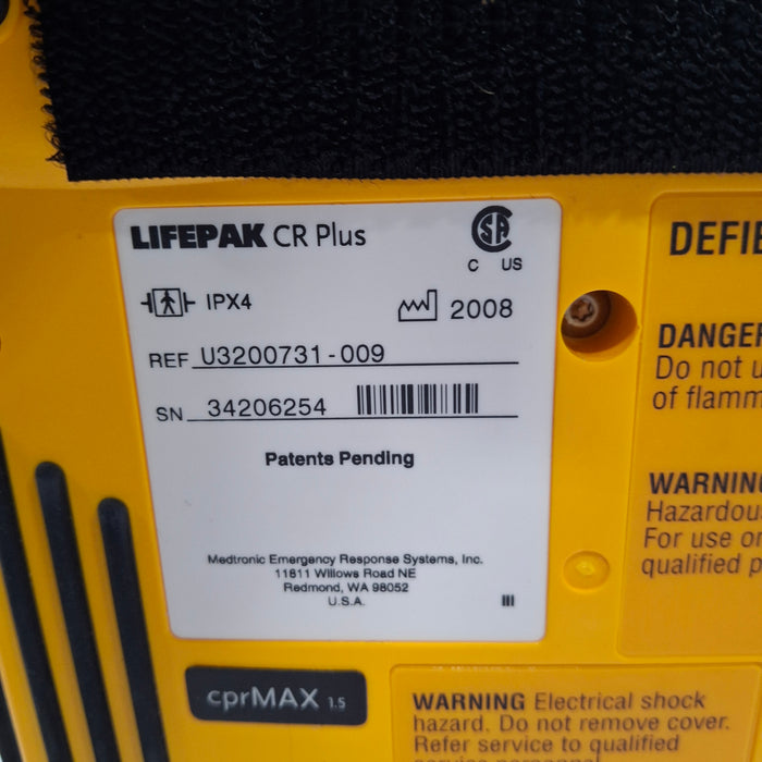 Medtronic LifePak CR Plus Defibrillator