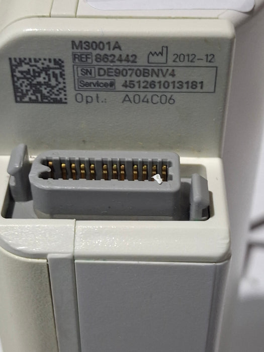 Philips M3001A-A04C06 OxiMax SpO2, NIBP, ECG, Temp, IBP MMS Module