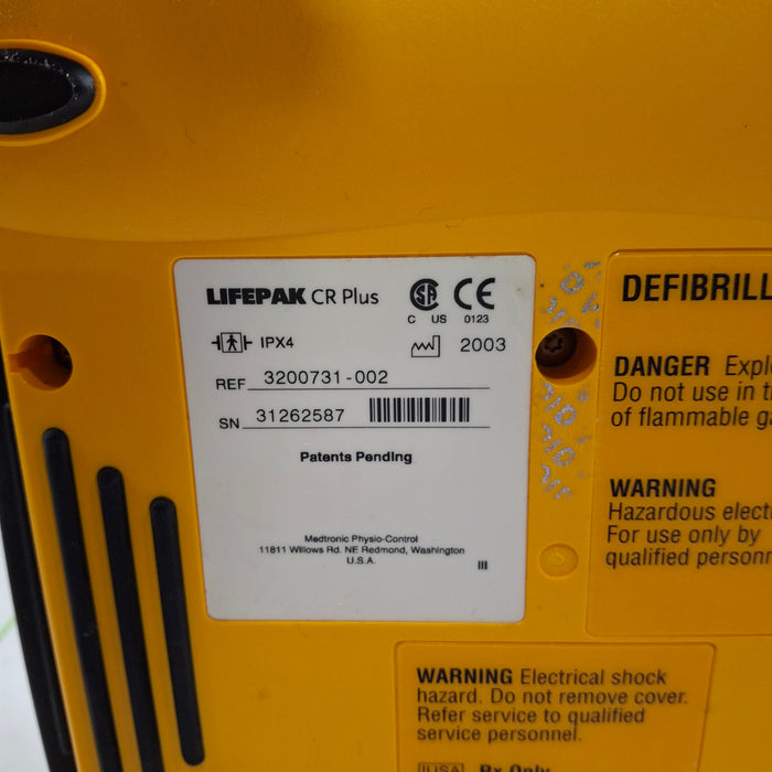 Medtronic LifePak CR Plus Defibrillator
