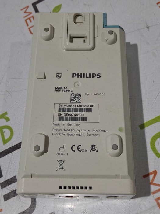 Philips M3001A-A04C06 OxiMax SpO2, NIBP, ECG, Temp, IBP MMS Module