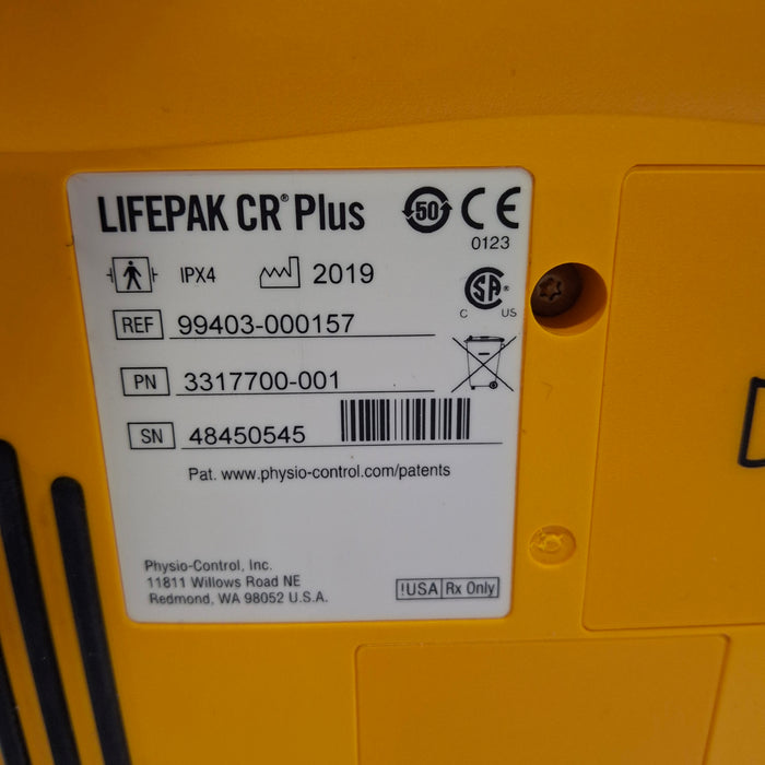 Medtronic LifePak CR Plus Defibrillator