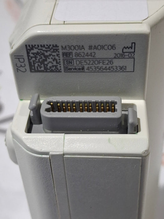 Philips M3001A-A01C06 Fast SpO2, NIBP, ECG, Temp, IBP MMS Module