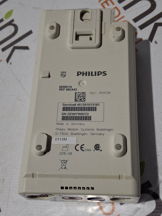 Philips M3001A-A04C06 OxiMax SpO2, NIBP, ECG, Temp, IBP MMS Module