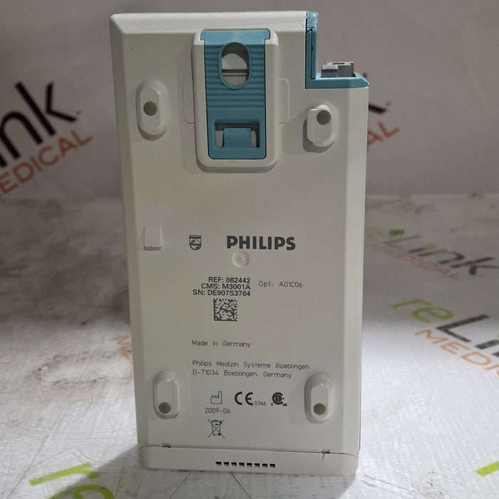 Philips M3001A-A01C06 Fast SpO2, NIBP, ECG, Temp, IBP MMS Module
