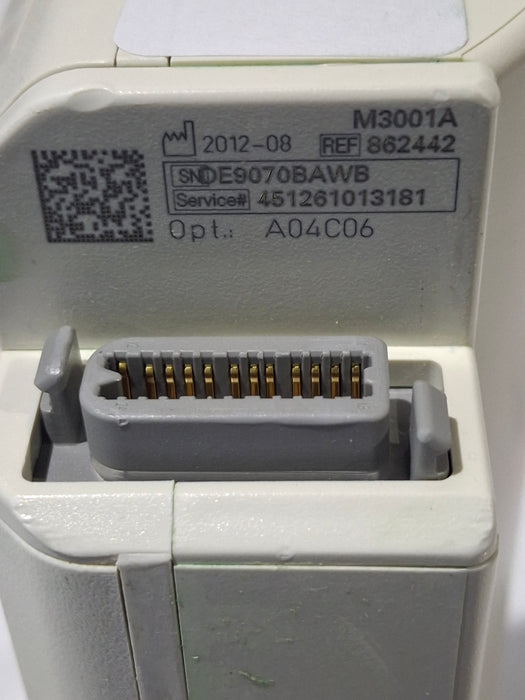 Philips M3001A-A04C06 OxiMax SpO2, NIBP, ECG, Temp, IBP MMS Module