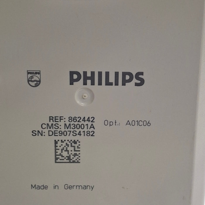 Philips M3001A-A01C06 Fast SpO2, NIBP, ECG, Temp, IBP MMS Module