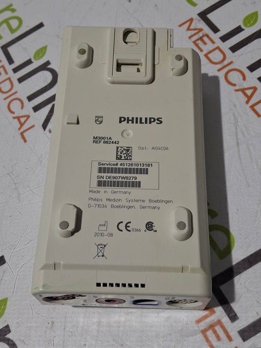 Philips M3001A-A04C06 OxiMax SpO2, NIBP, ECG, Temp, IBP MMS Module