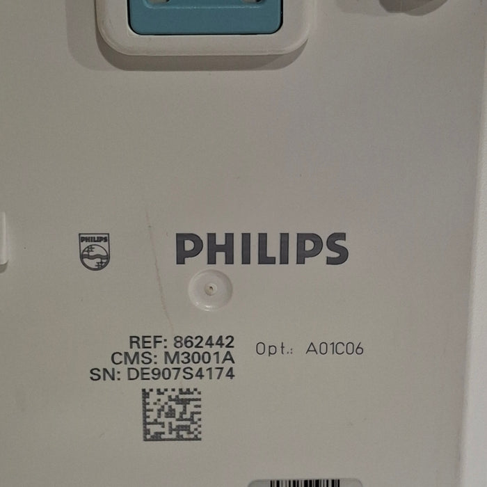 Philips M3001A-A01C06 Fast SpO2, NIBP, ECG, Temp, IBP MMS Module