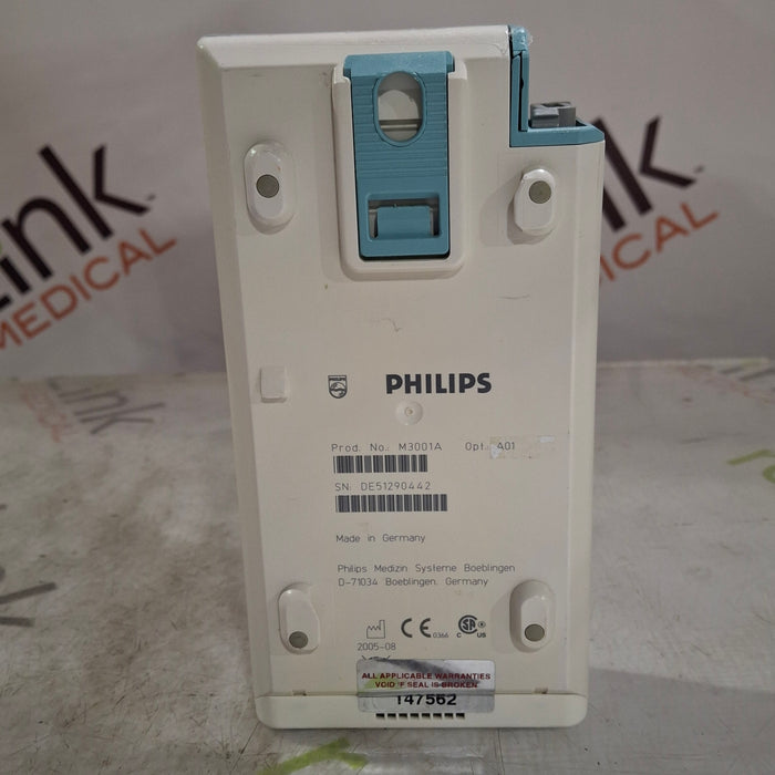 Philips M3001A-A01 Fast SpO2, NIBP, ECG MMS Module