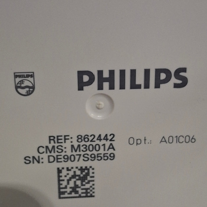 Philips M3001A-A01C06 Fast SpO2, NIBP, ECG, Temp, IBP MMS Module