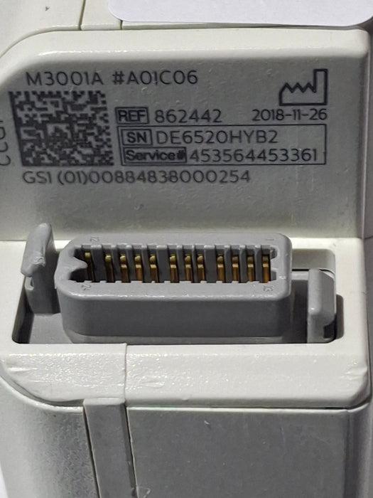 Philips M3001A-A01C06 Fast SpO2, NIBP, ECG, Temp, IBP MMS Module