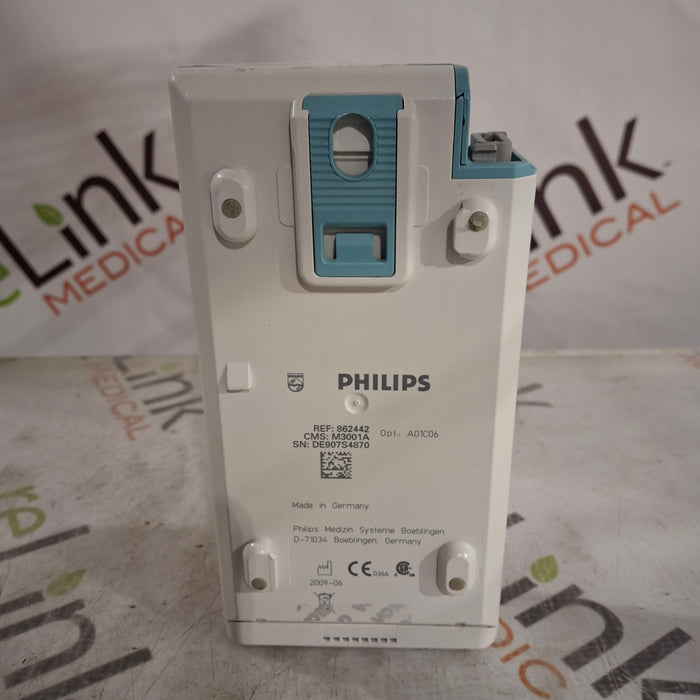 Philips M3001A-A01C06 Fast SpO2, NIBP, ECG, Temp, IBP MMS Module