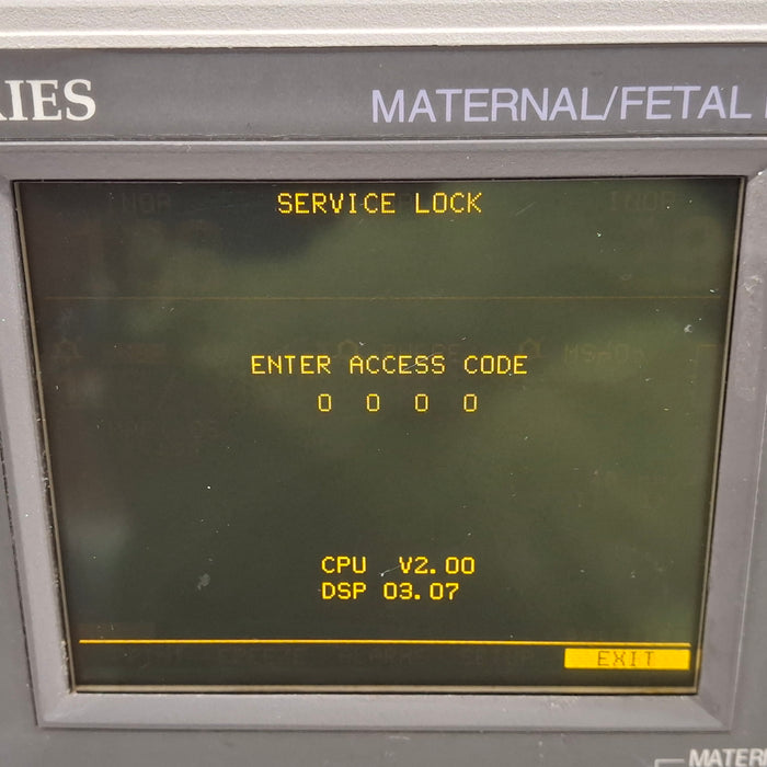GE Healthcare Corometrics 120 Model 129 Fetal Monitor