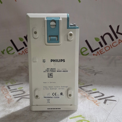 Philips Philips M3001A-A01C06 Fast SpO2, NIBP, ECG, Temp, IBP MMS Module Patient Monitors reLink Online
