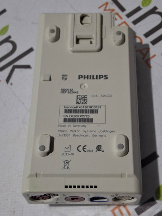 Philips M3001A-A04C06 OxiMax SpO2, NIBP, ECG, Temp, IBP MMS Module