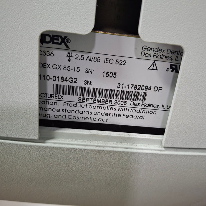 Gendex Dental Systems Orthoralix 8500 DDE Panoramic X-ray
