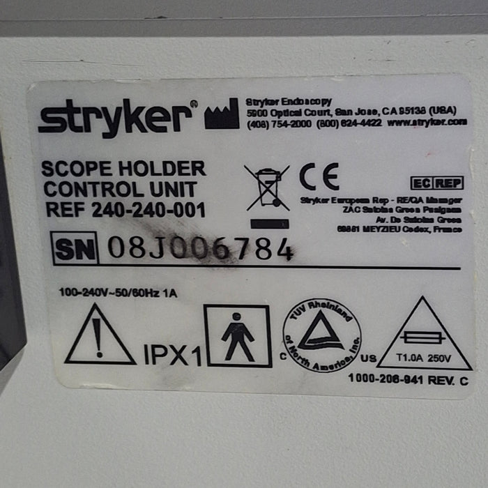 Stryker Wingman Scope Holder Control Unit