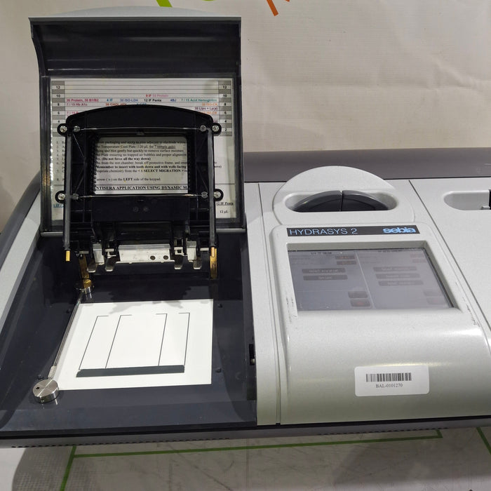 Sebia Electrophoresis Hydrasys 2 Electrophoresis Analyzer