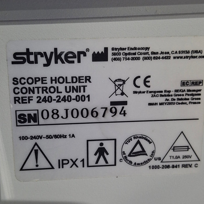 Stryker Wingman Scope Holder Control Unit