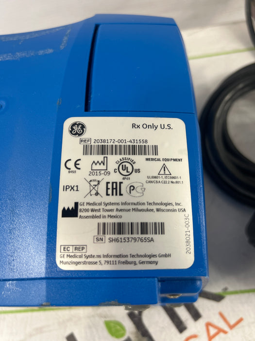 GE Healthcare Dinamap V100 - NIBP, SpO2, Temp Vital Signs Monitor