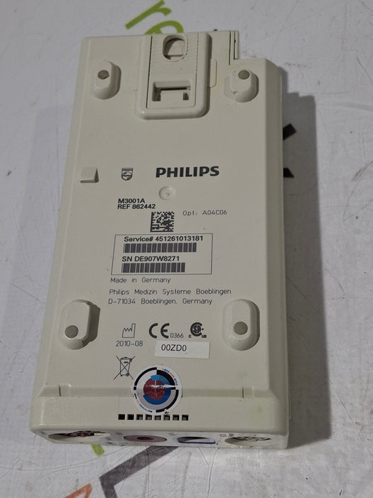Philips M3001A-A04C06 OxiMax SpO2, NIBP, ECG, Temp, IBP MMS Module