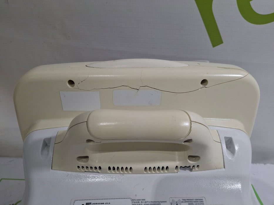 GE Healthcare Dash 4000 - Masimo SpO2 Patient Monitor