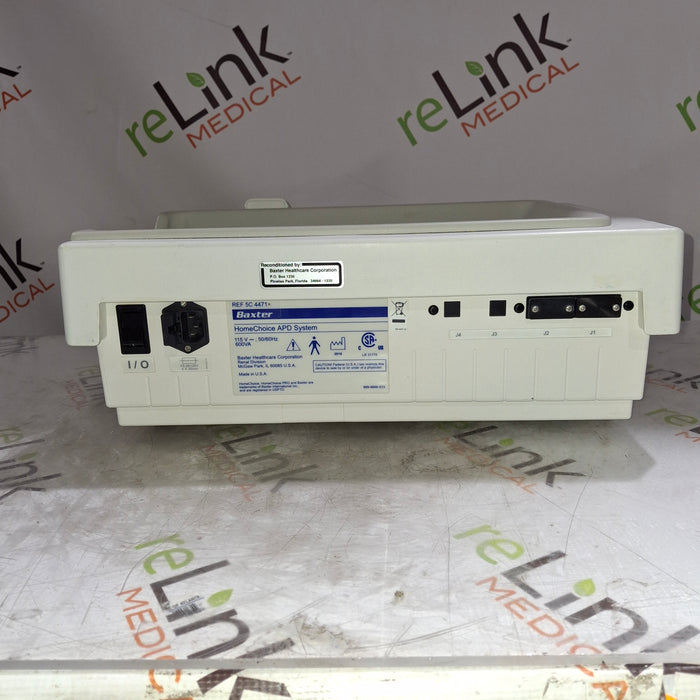 Baxter HomeChoice APD Automated PD Dialysis System