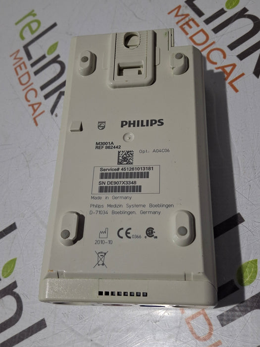 Philips M3001A-A04C06 OxiMax SpO2, NIBP, ECG, Temp, IBP MMS Module