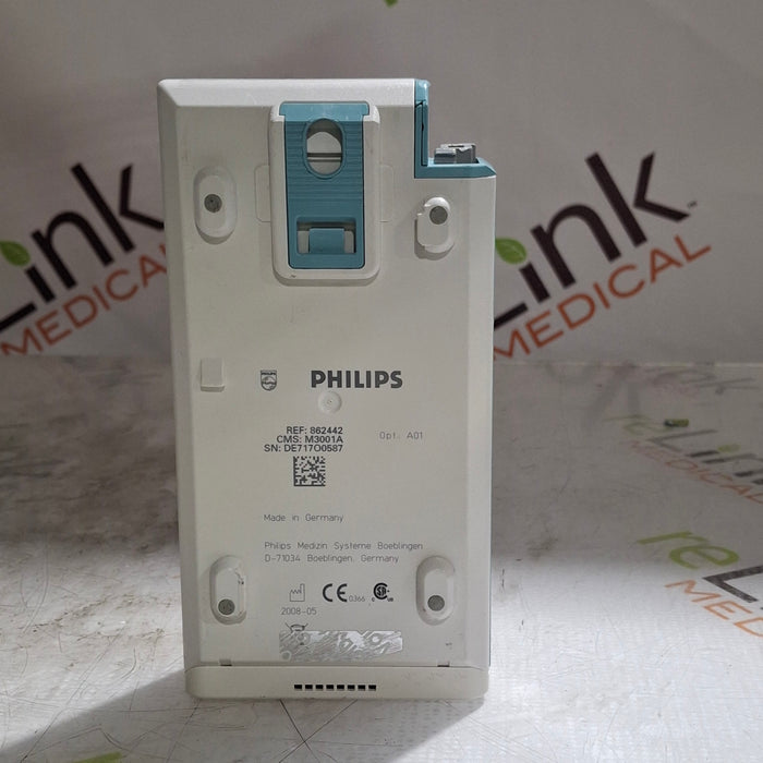 Philips M3001A-A01 Fast SpO2, NIBP, ECG MMS Module