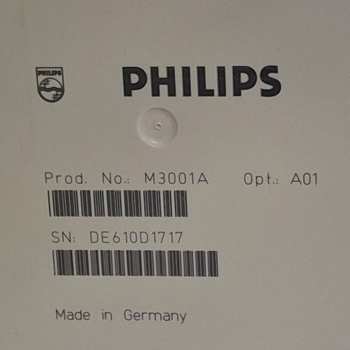 Philips M3001A-A01 Fast SpO2, NIBP, ECG MMS Module
